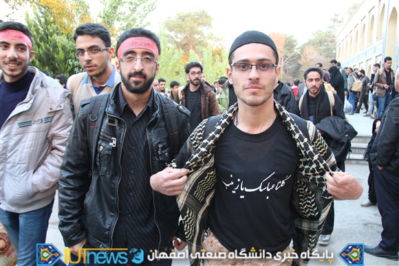 عزیمت دانشجویان دانشگاه صنعتی اصفهان به عتبات عالیات و پیاده روی اربعین (عکس: مرتضی زنگنه)