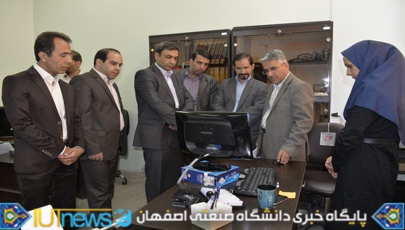 بازدید رئیس مرکز طرح های کلان ملی فناوری از دو دستاورد ملی دانشگاه صنعتی اصفهان