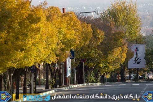 تصاویر پاییزی دانشگاه صنعتی اصفهان (عکس ها از : محمدحسین دهقانی و سینا صادقی)